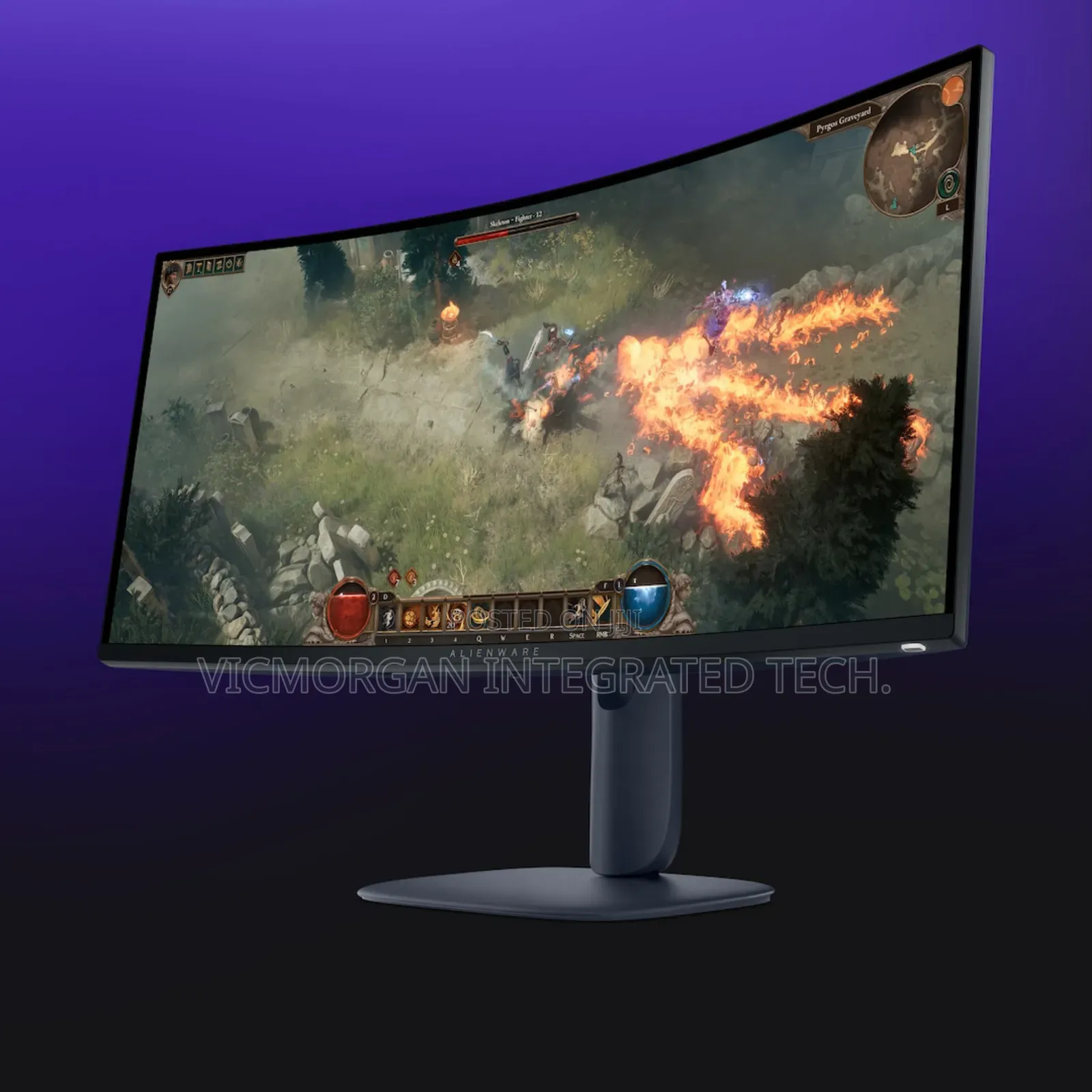 Alienware 34 Curved Gaming Monitor – Aw3425dwm – 34-Inch WQHD 180hz 1m