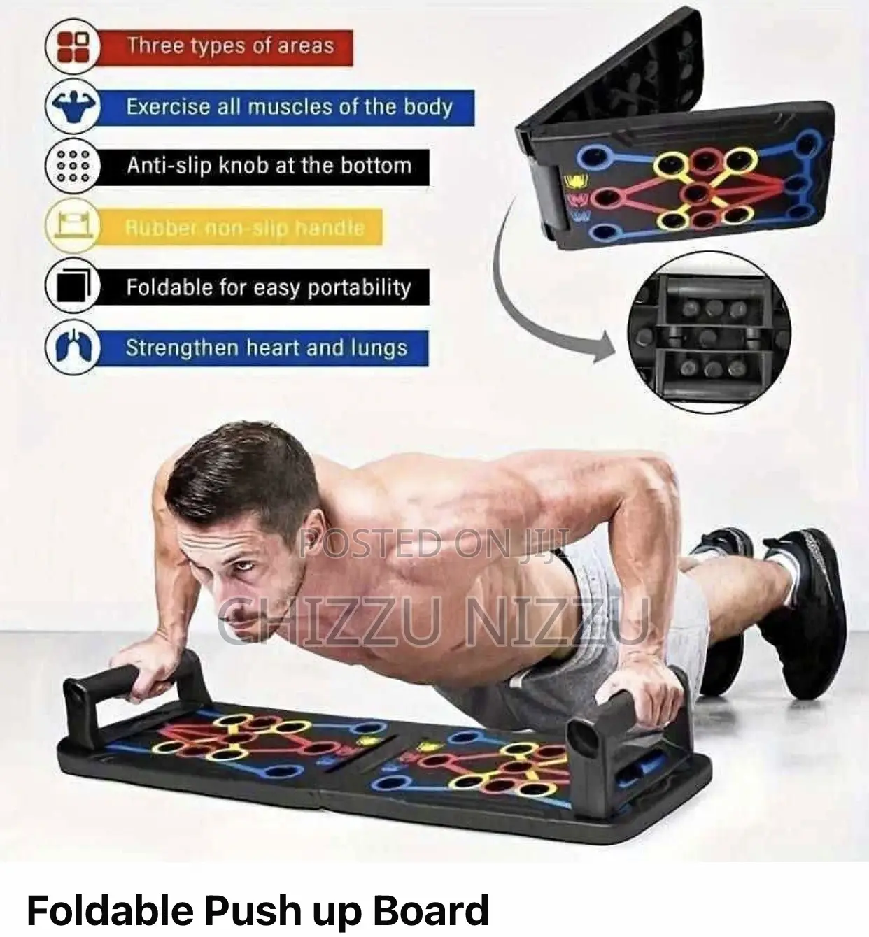 Foldable Push Up Board