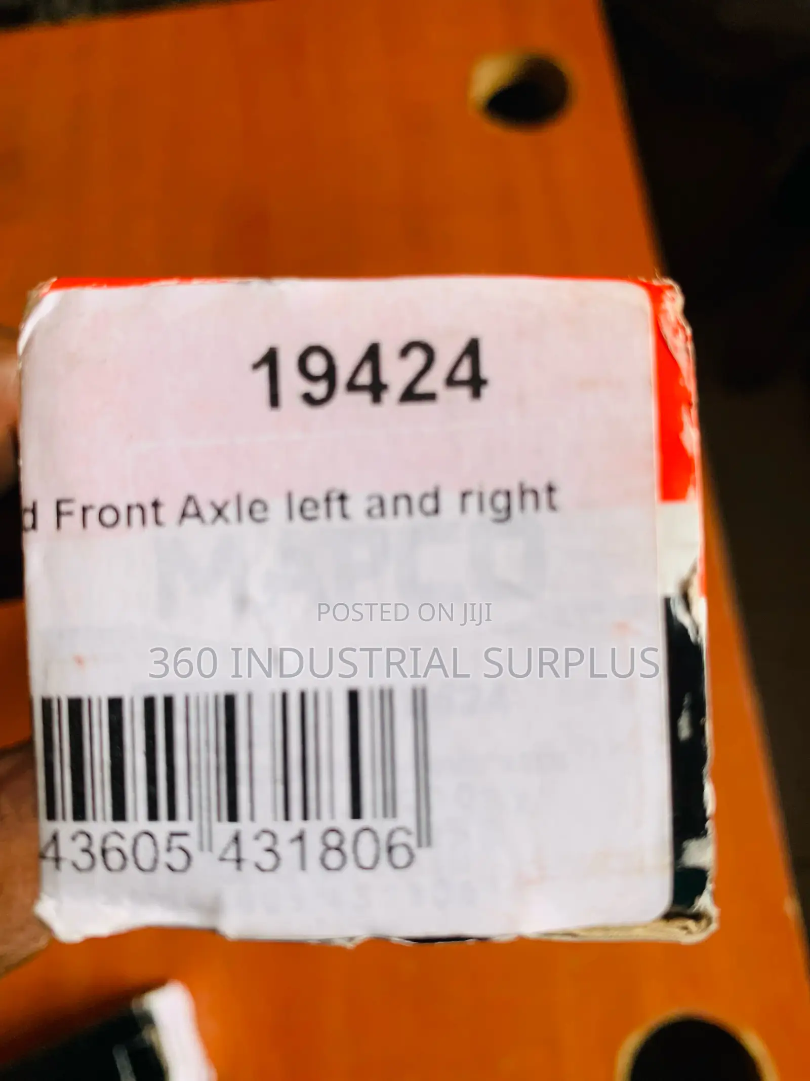 Genuine Mapco 19424 Inner Tie Rod