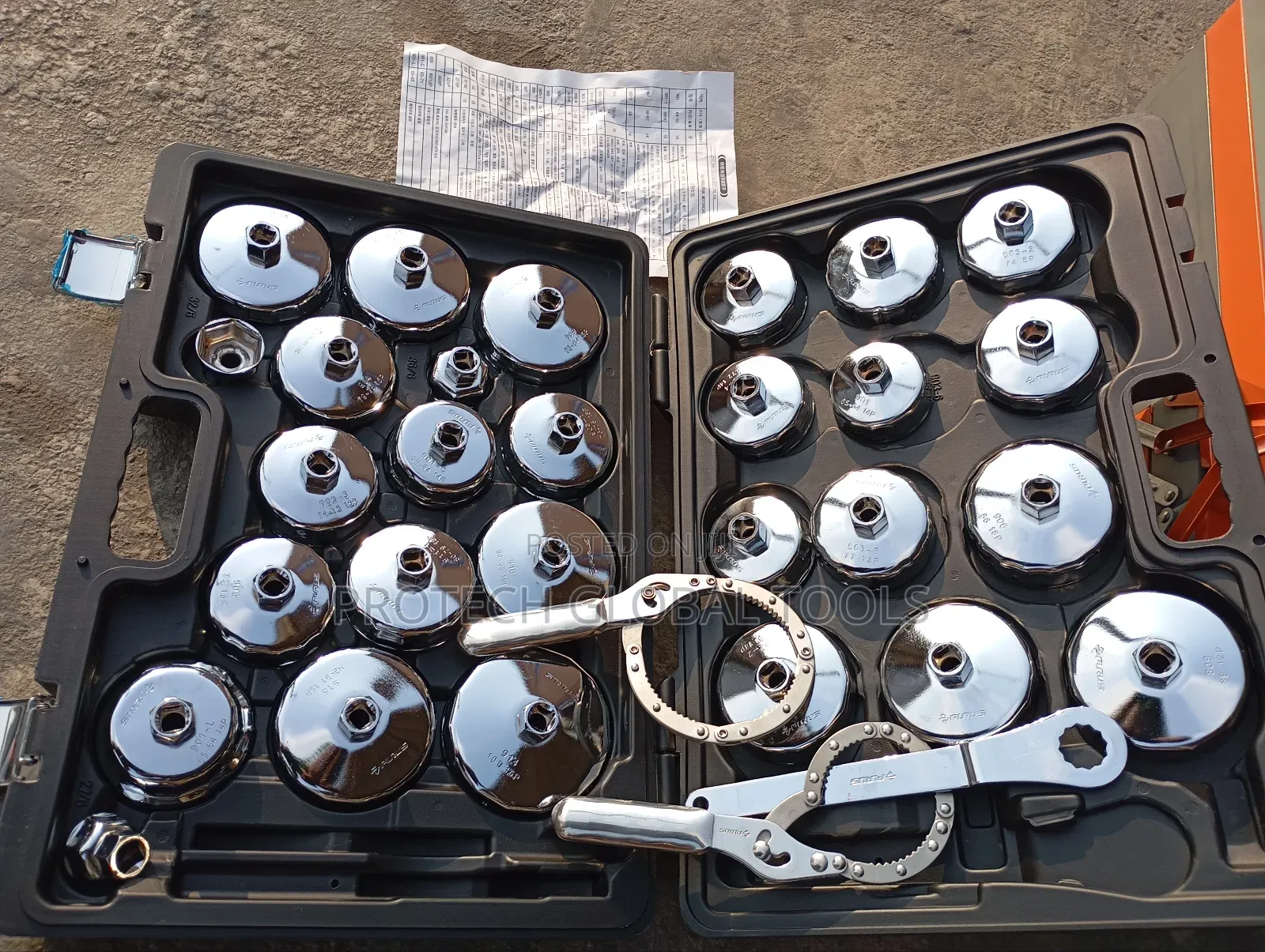 Stainless Steel Oil Filters Cup Set