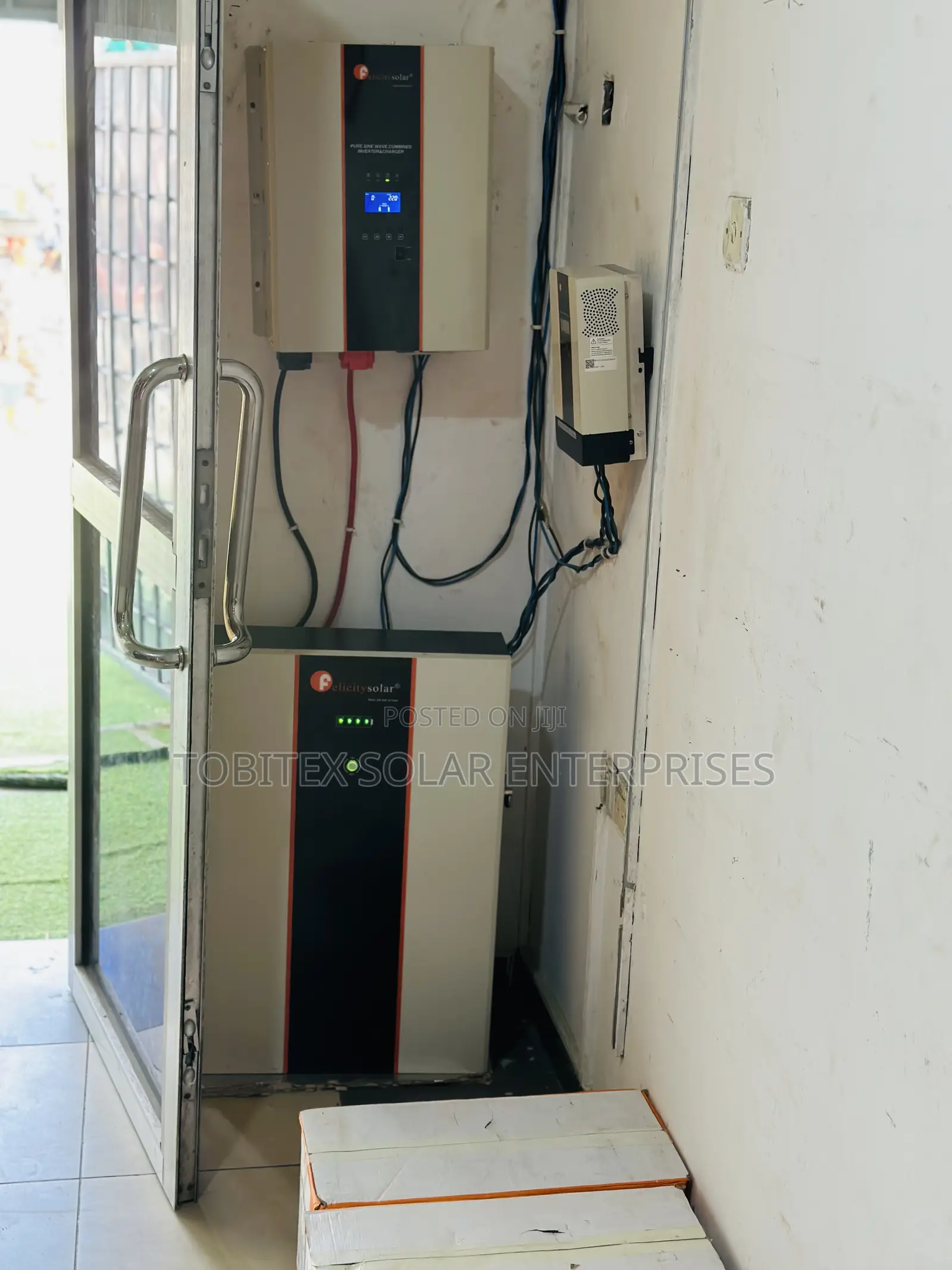 Complete Installation of 10kwh Felicity Lithium, Inverter, Controller