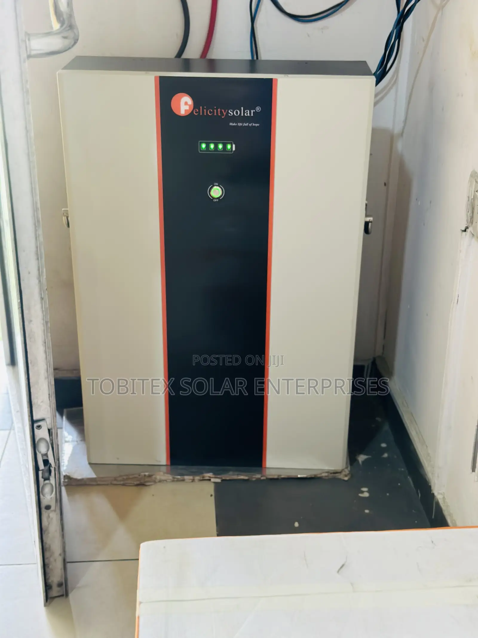 Complete Installation of 10kwh Felicity Lithium, Inverter, Controller