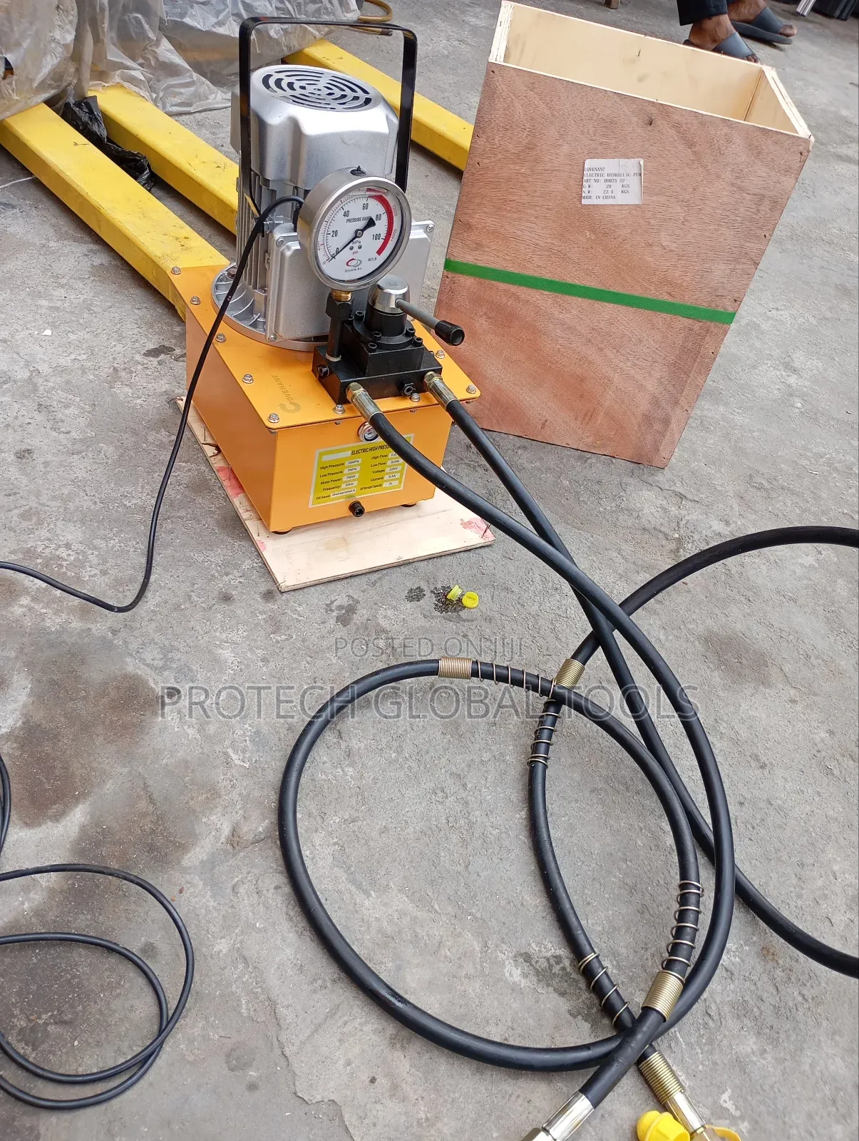 1hp Double Acting Electric Hydraulic Pump