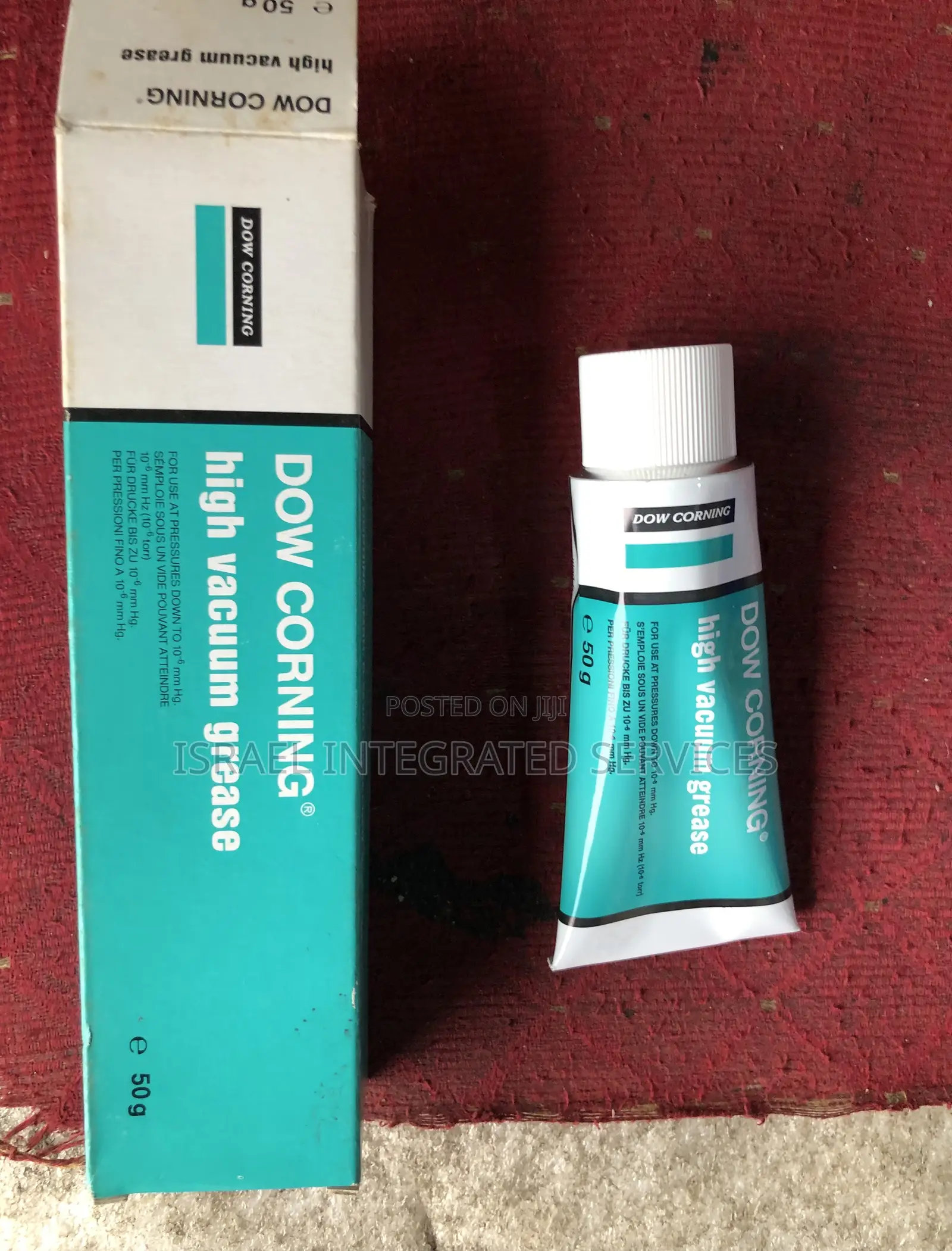 Dow Corning High Vaccum Grease to Seal and Lubricate Vacuum /Pressure