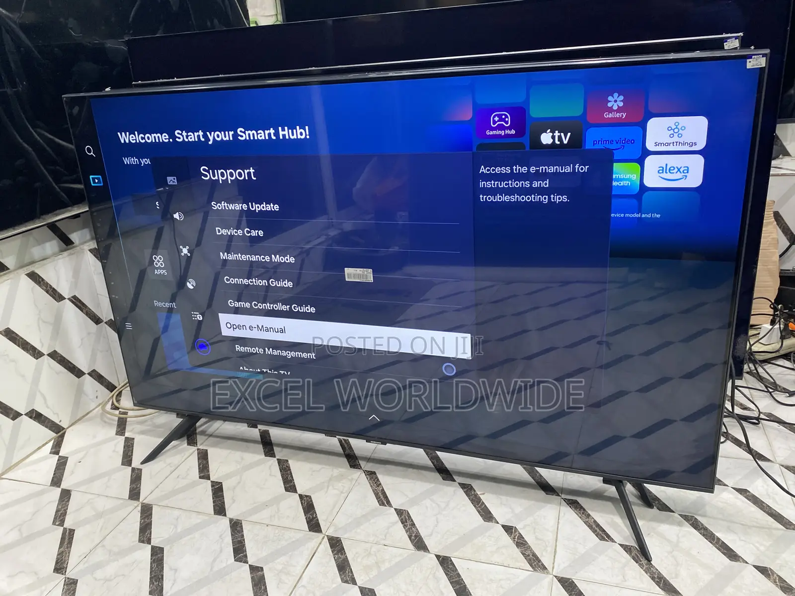 Samsung Crystal Ultra Uhd 55inches Resolution an Motion Xcelerator