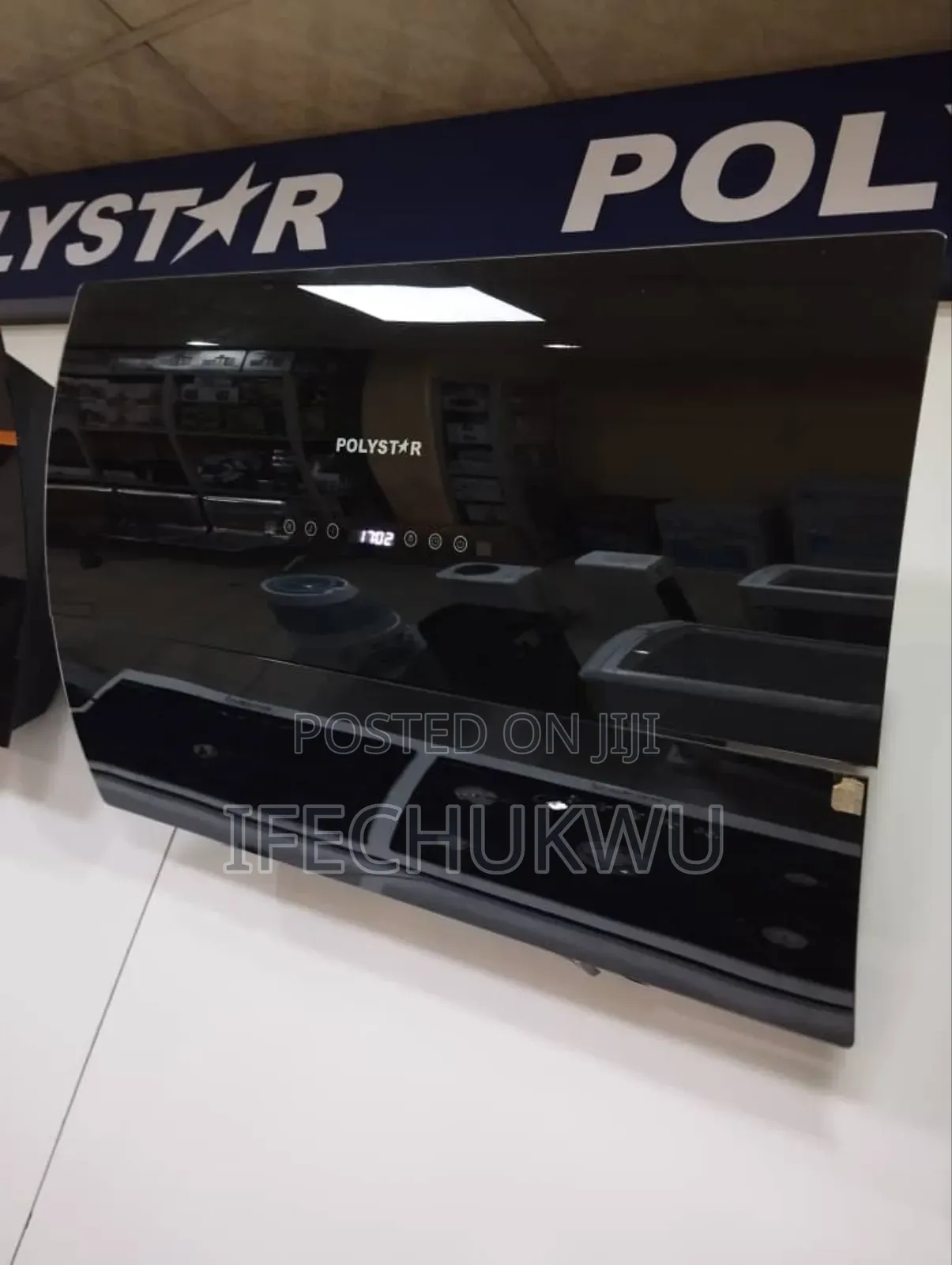 Original Quality Polystar (Plasma) Black Automatic Inverter Range Hood