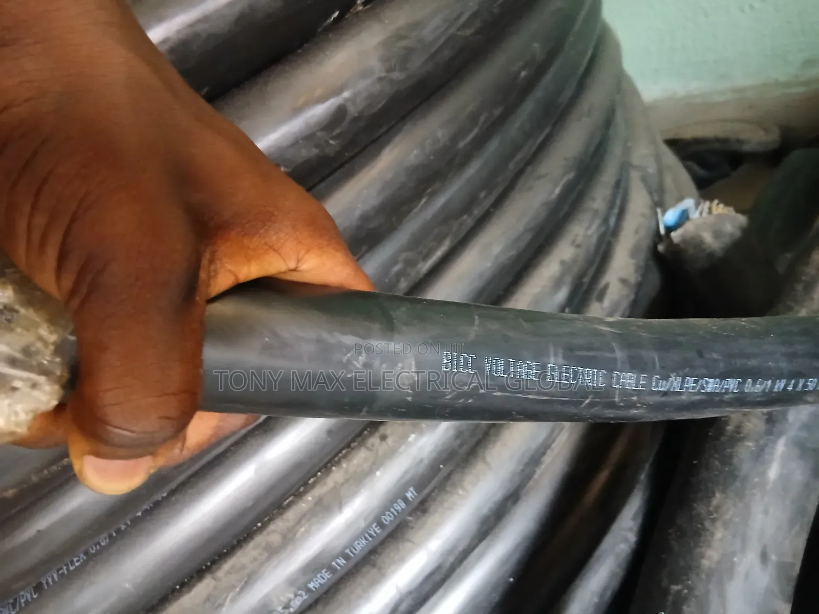 25mm 4core Electric Armoured Cable Coleman Original Cooper