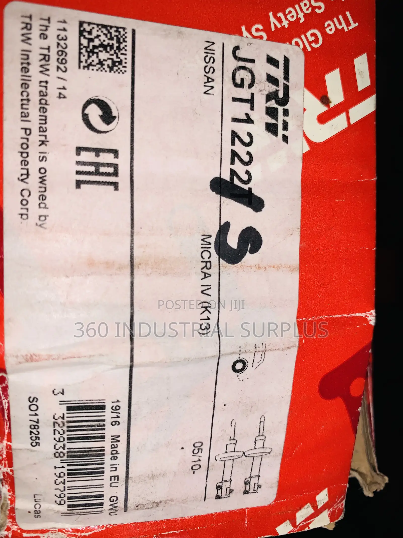 Genuine TRW Jgt1222t Shock Absorber