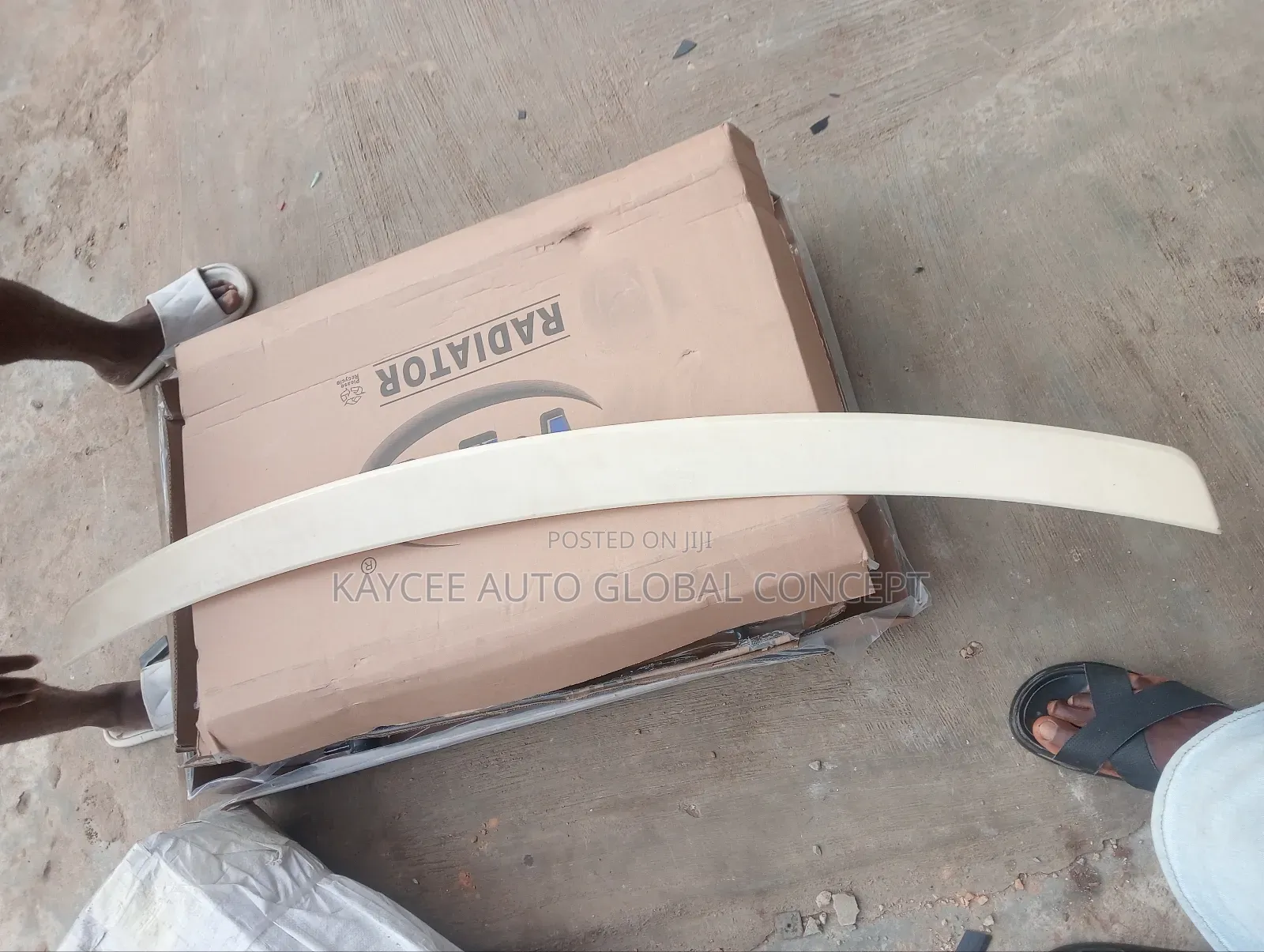 Portable Booth Spoiler Honda Accord 2007 Model