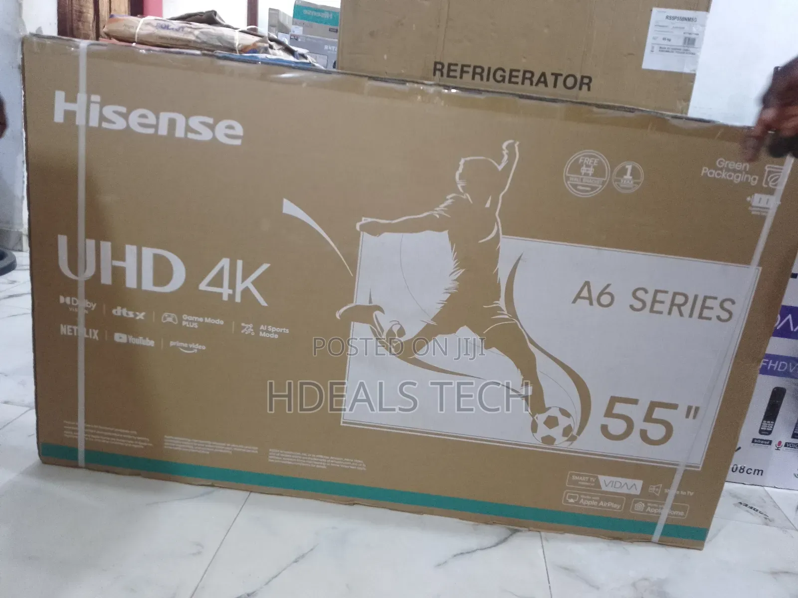 Hisense 55-Inch Uhd Smart Tv [55a6h].