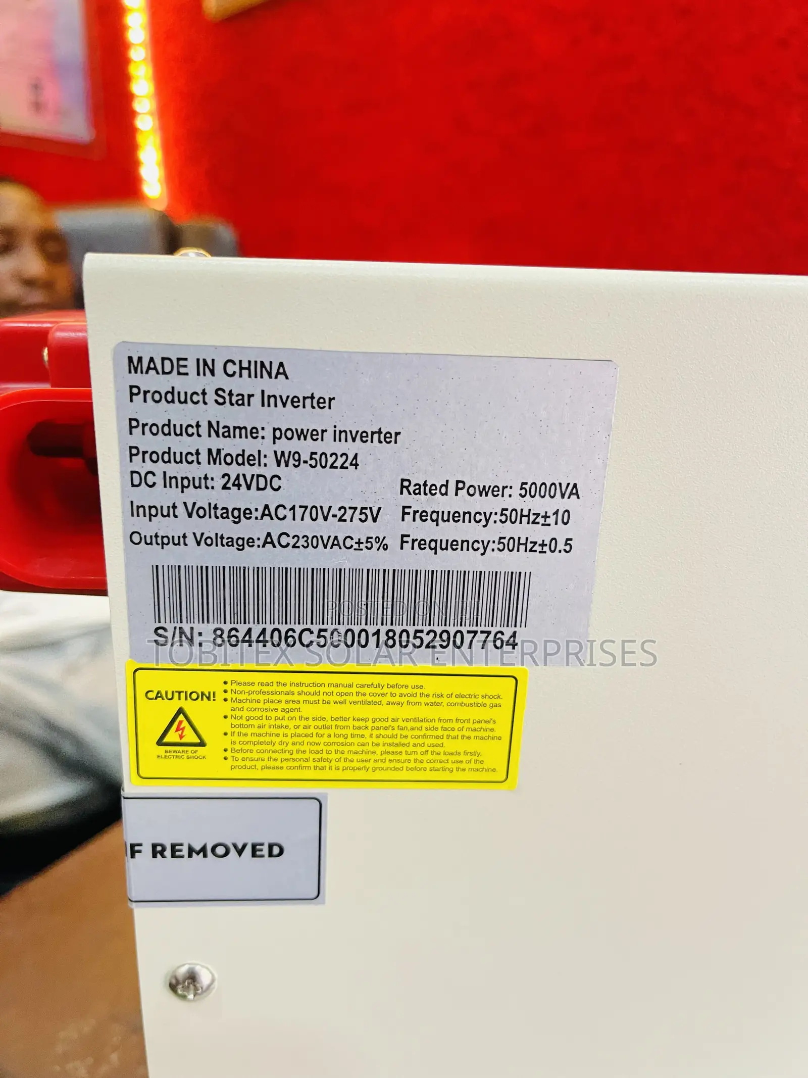 5kva 24v Power Star Solar Inverter