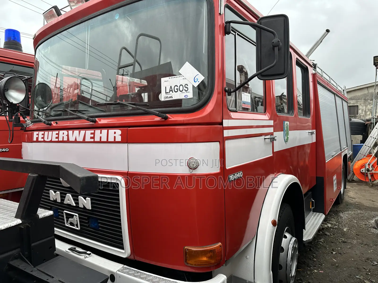 Man Diesel Fire Track 16.240