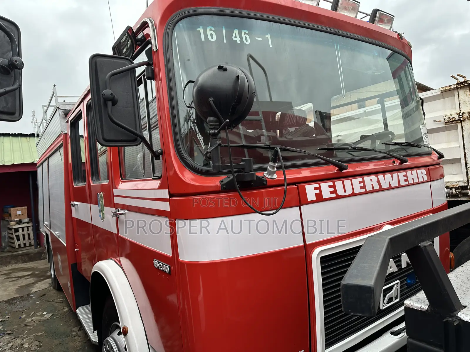 Man Diesel Fire Track 16.240