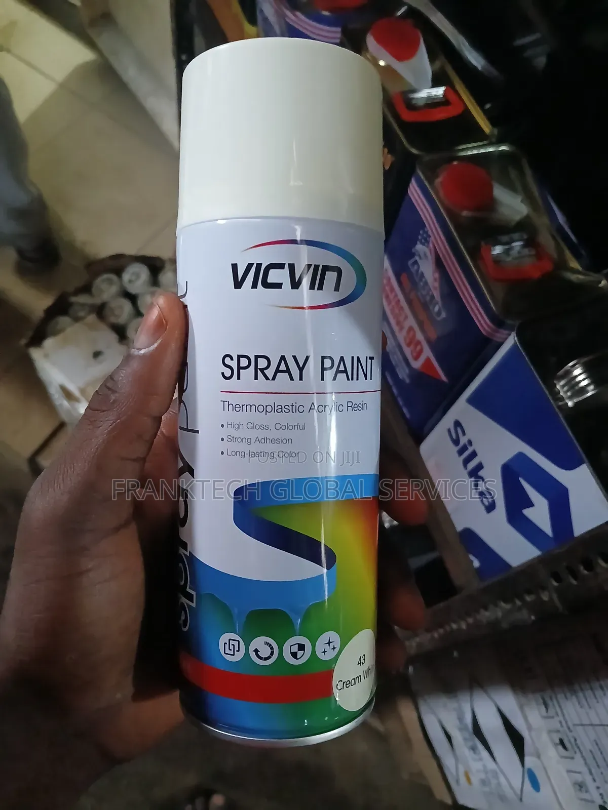 Spray Paint Cream White