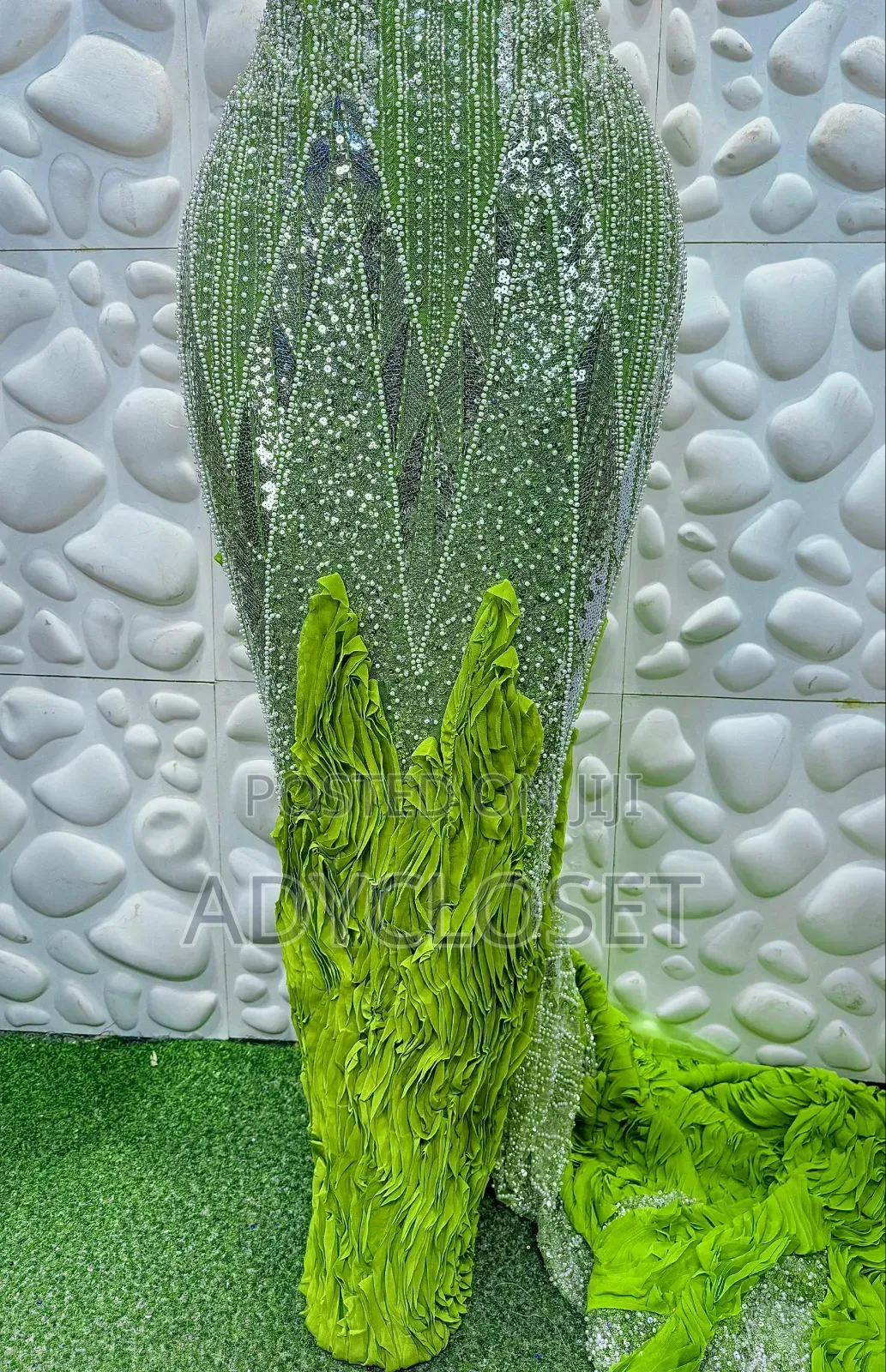 Luxury Full Handbeaded With Chiffon