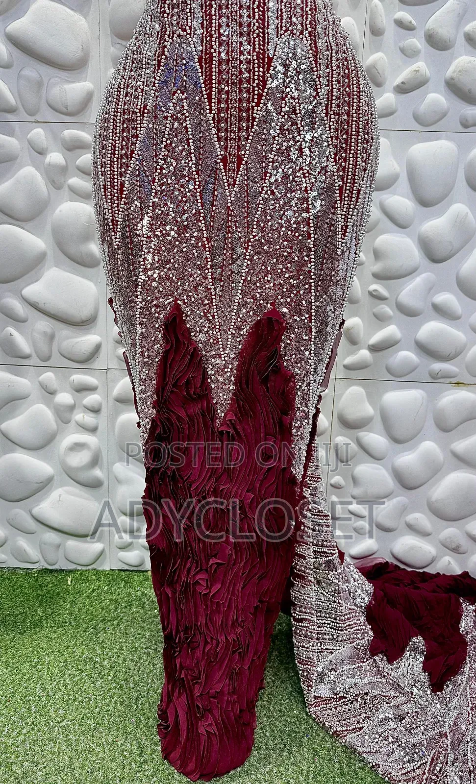 Luxury Full Handbeaded With Chiffon