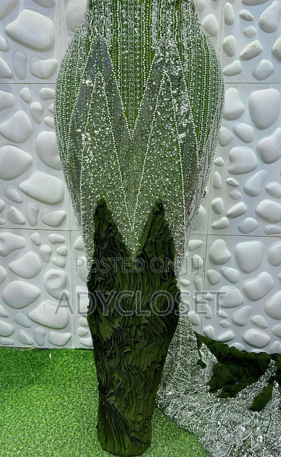 Luxury Full Handbeaded With Chiffon