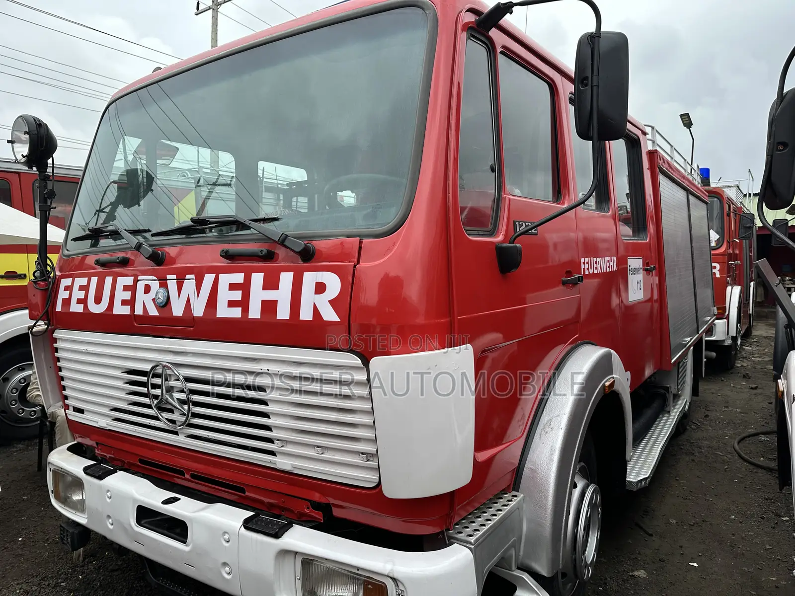 Mercedes Benz Fire Truck 1223