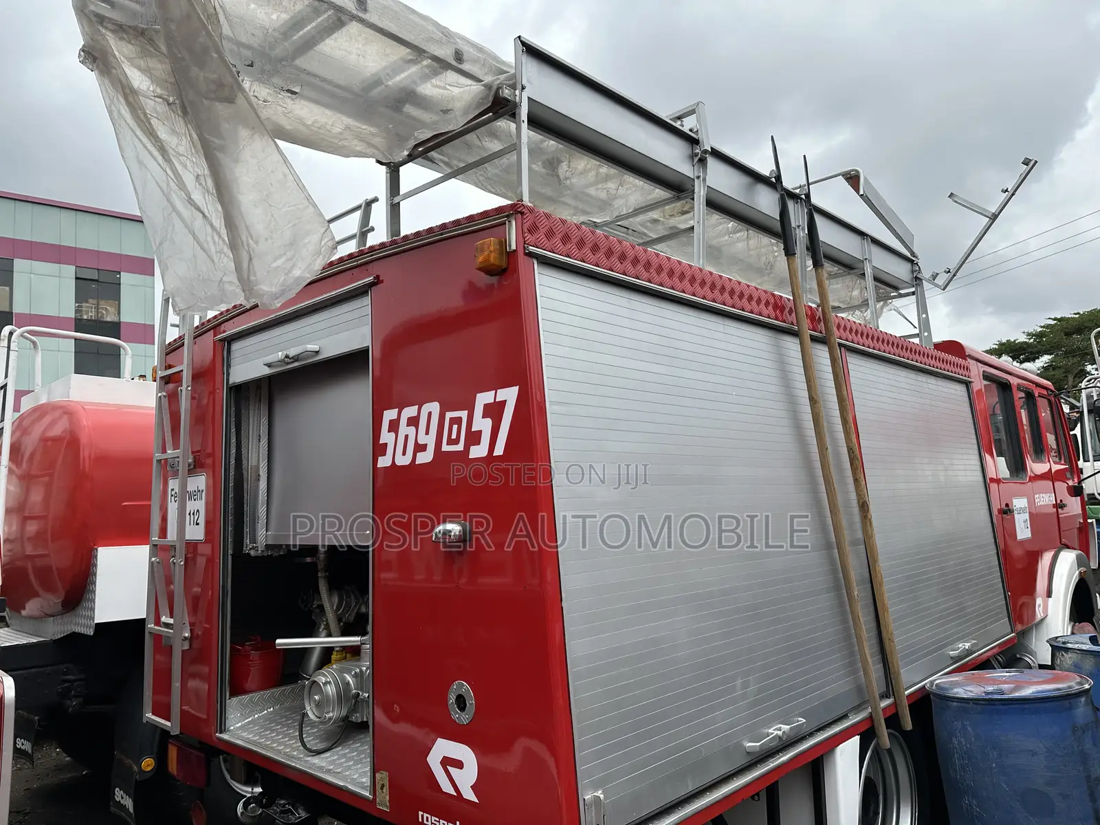 Mercedes Benz Fire Truck 1223
