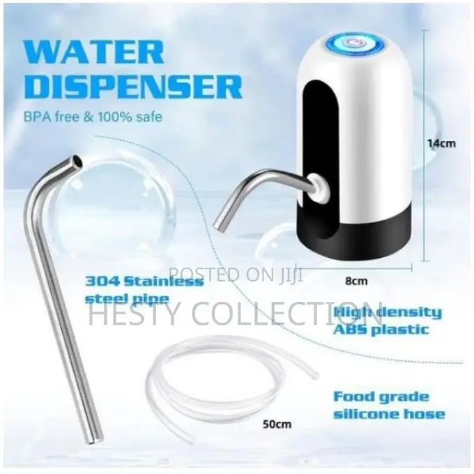 Wireless Automatic Rechargeable Water Dispenser Pump Touch Control