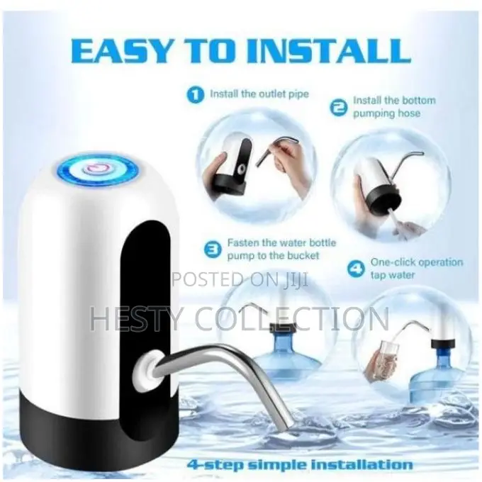 Wireless Automatic Rechargeable Water Dispenser Pump Touch Control