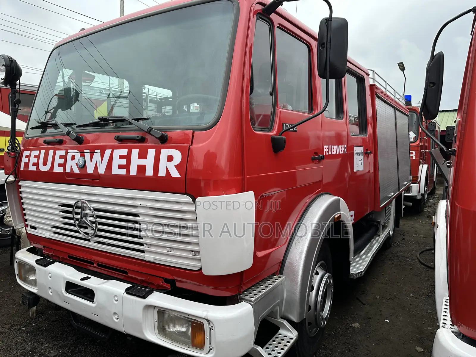 Mercedes Benz Fire Truck 1223