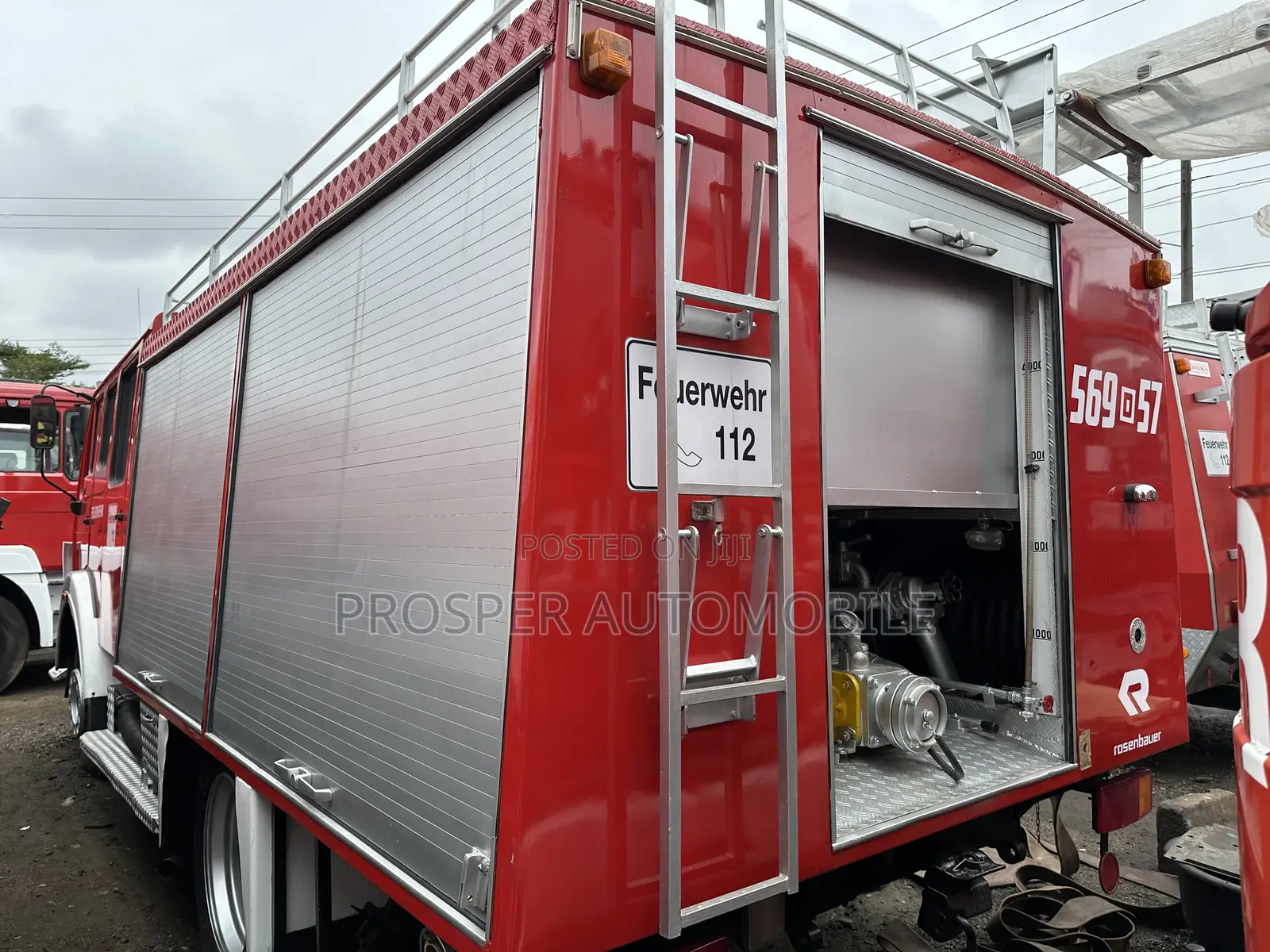 Mercedes Benz Fire Truck 1223