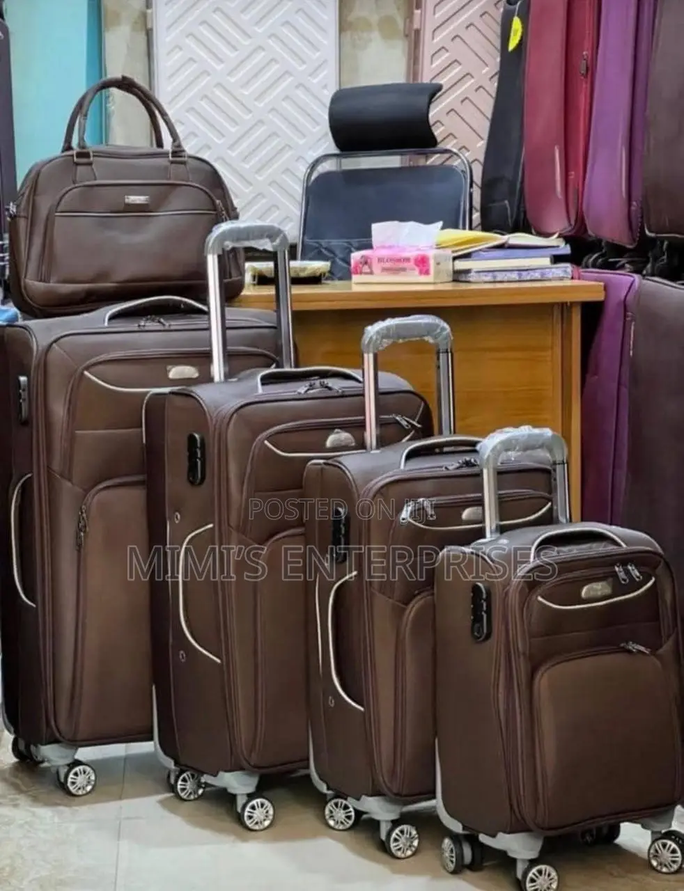 Premium Luggage Set Fabric