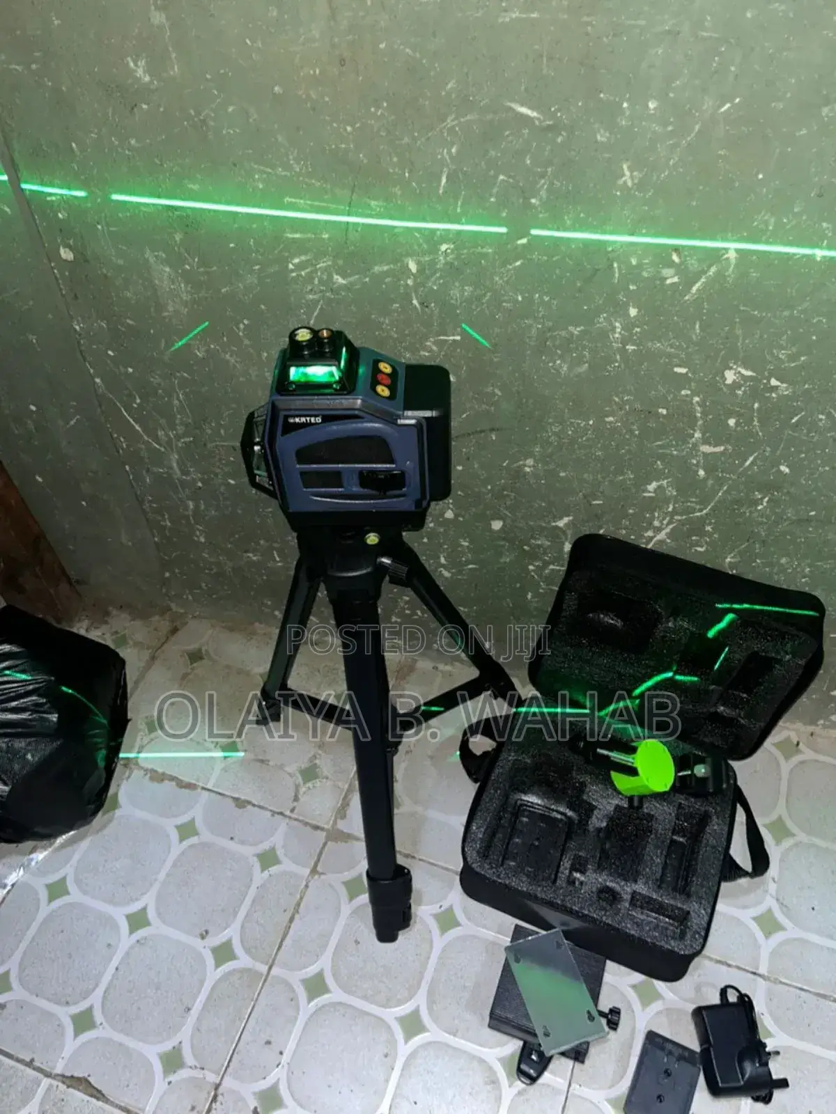 Krted 4d Laser Level – 16line 360° Self-Leveling Tool