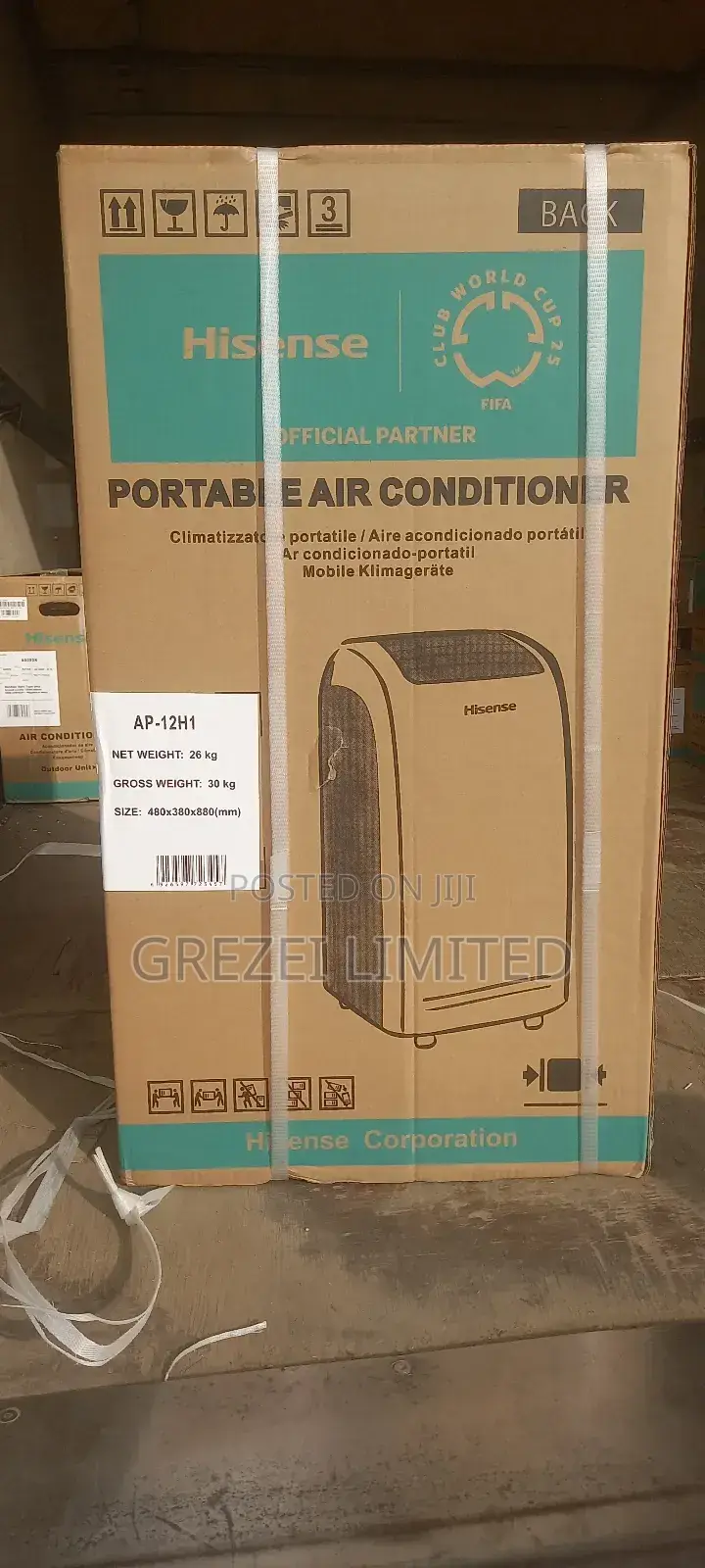 Hisense Air Conditioner 1.5hp Movable Air Conditioner