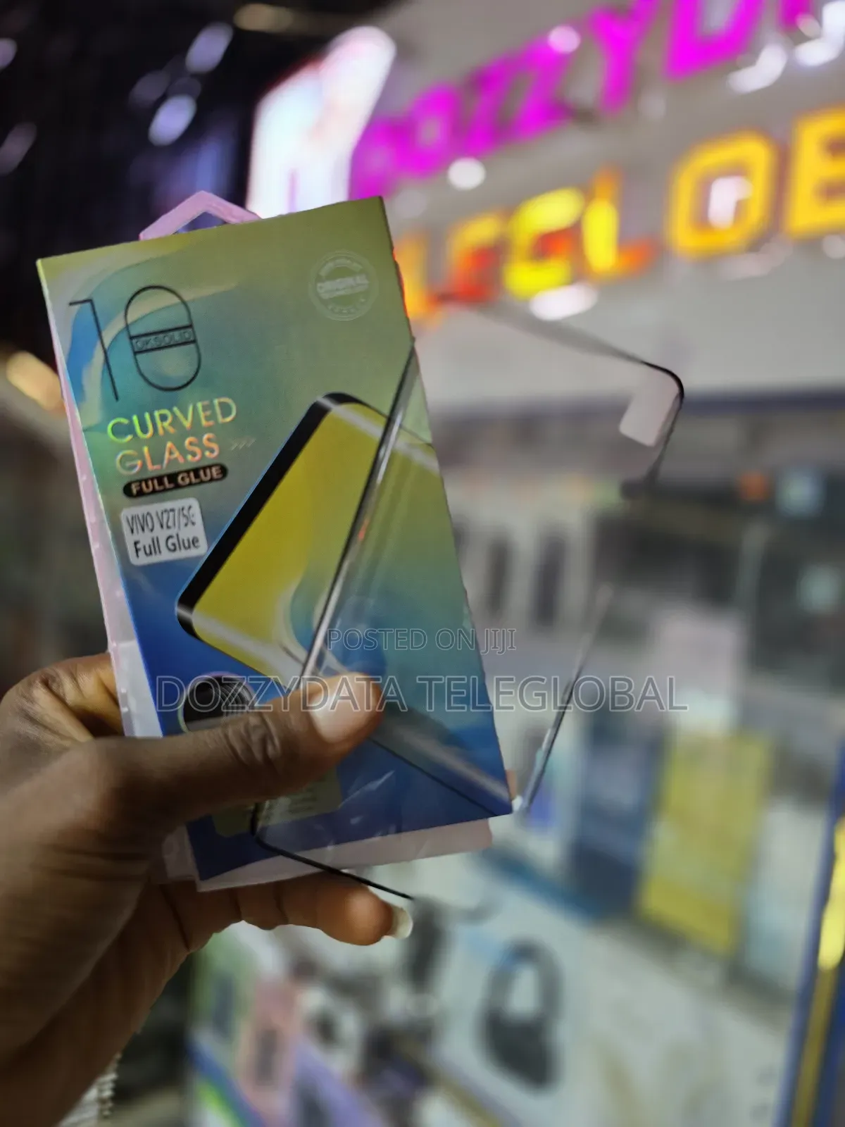 Vivo V27 5g Full Glue Screenguard Protector