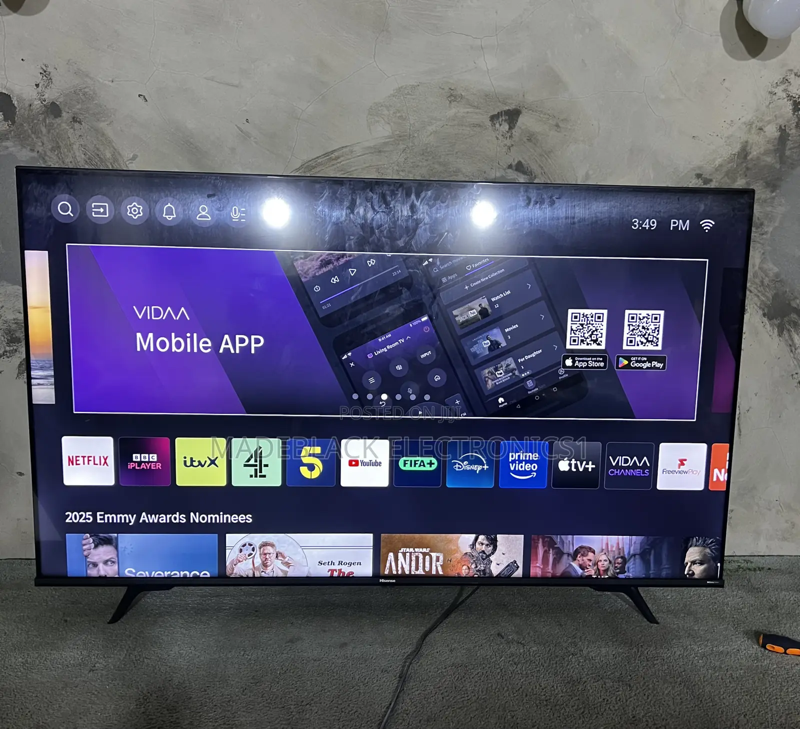 Hisense 55inch A6 2024 Model Smart Tv