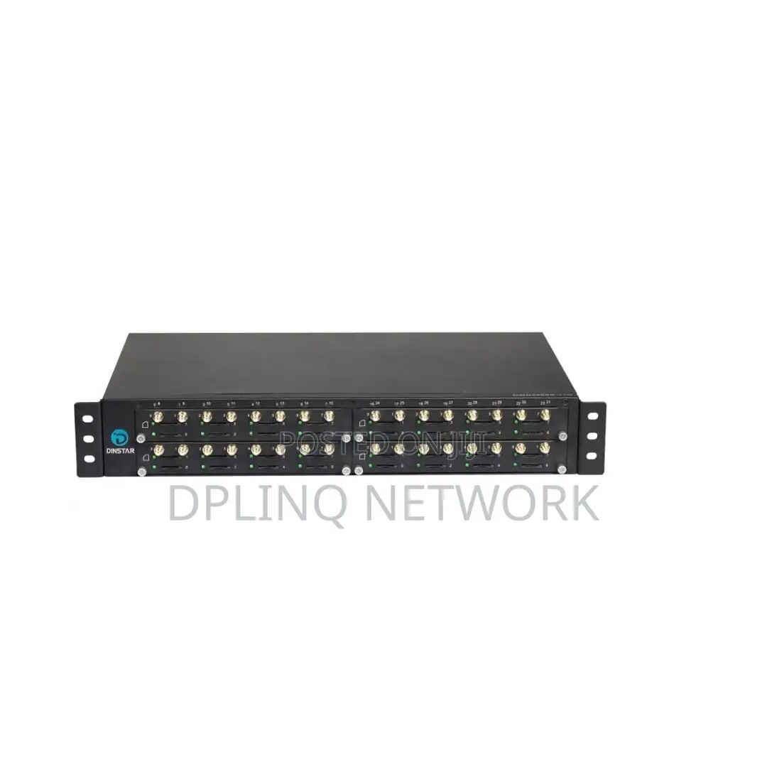 The Dinstar Uc2000-Vg-32g-B 32 Port GSM Voip Gateway