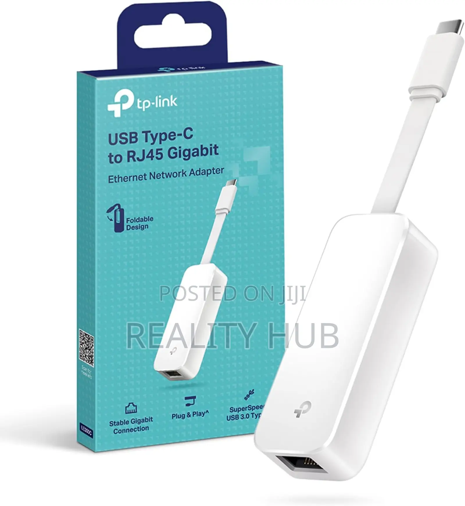 Tp-link Usb C To Ethernet Adapter (Ue300c) - J45 To Usb C [Thunderbolt