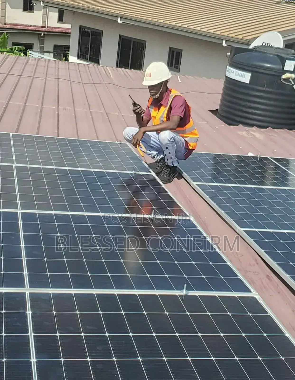 10.2 Kva Solar Installation With 15kwh Lithium Battery