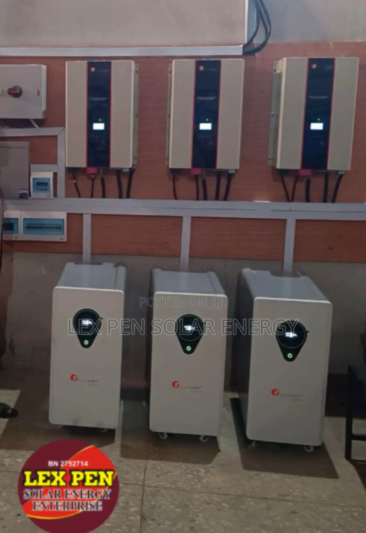Complete Set 17.5kwh X3=52.5kwh 30kva Felicty Invert With 45pi Solar