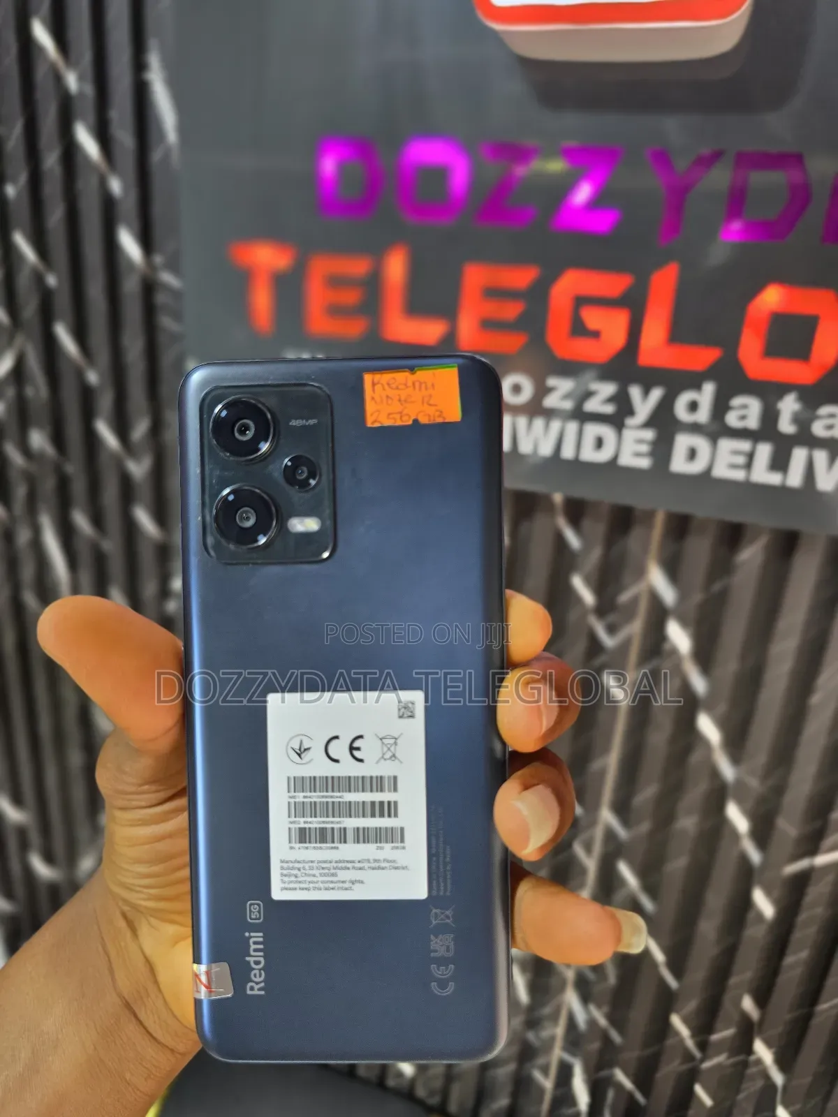 Xiaomi Redmi Note 12 5G 256 GB Black