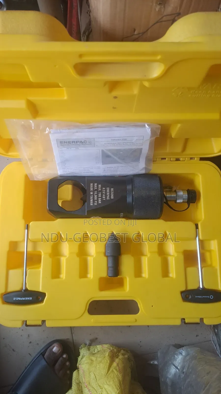 Enerpac Nc5060 Hydraulic Nut Cutter