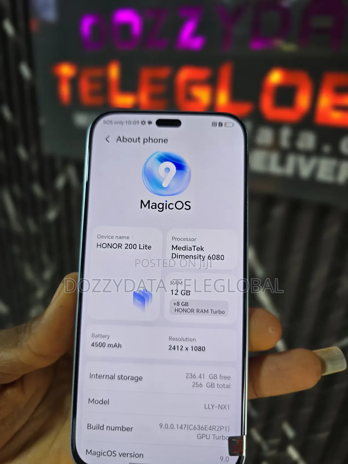 Honor 200 Lite 12 GB Blue