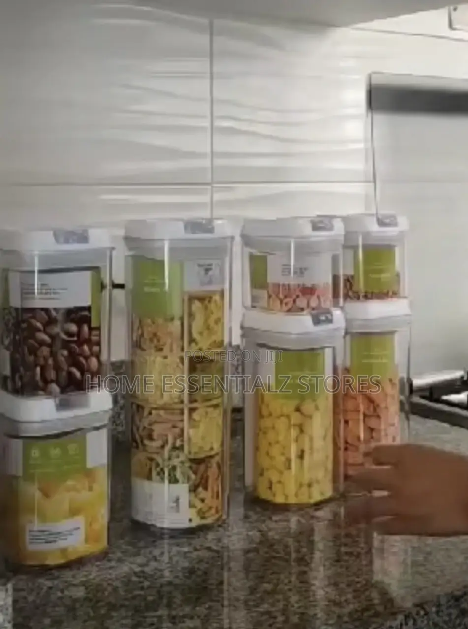 Airtight Food Storage Containers With Lids - 7 Pieces Food Container