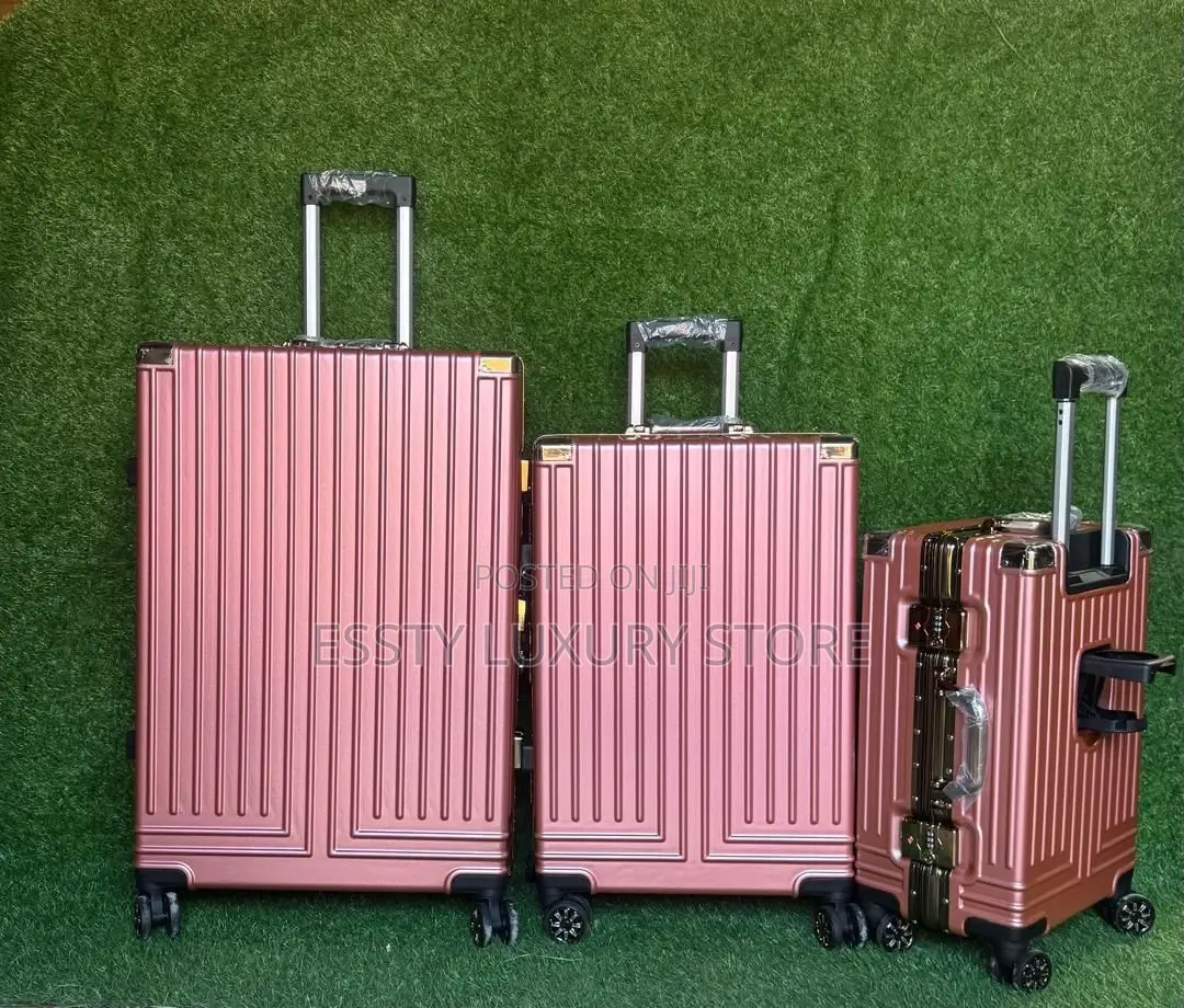 High Quality Luxury Set of Three Aluminum Bag