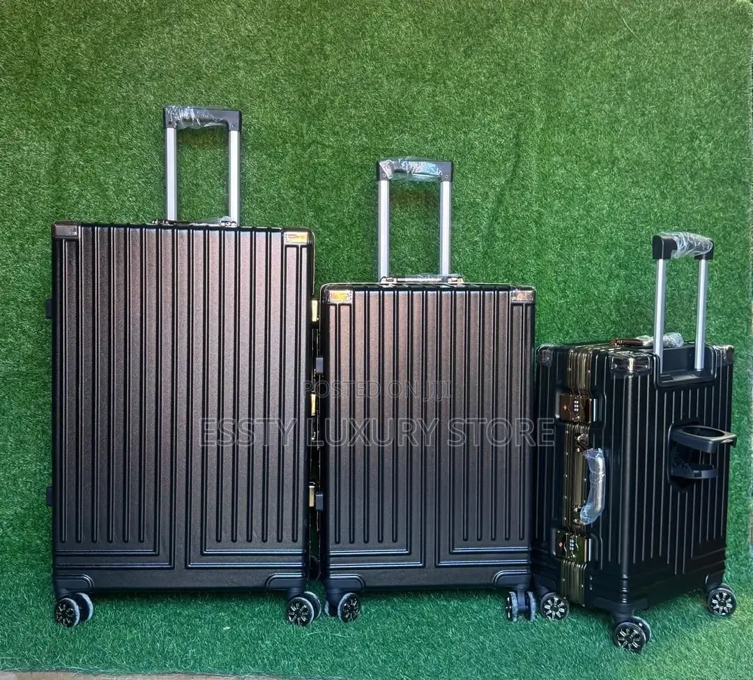 High Quality Luxury Set of Three Aluminum Bag