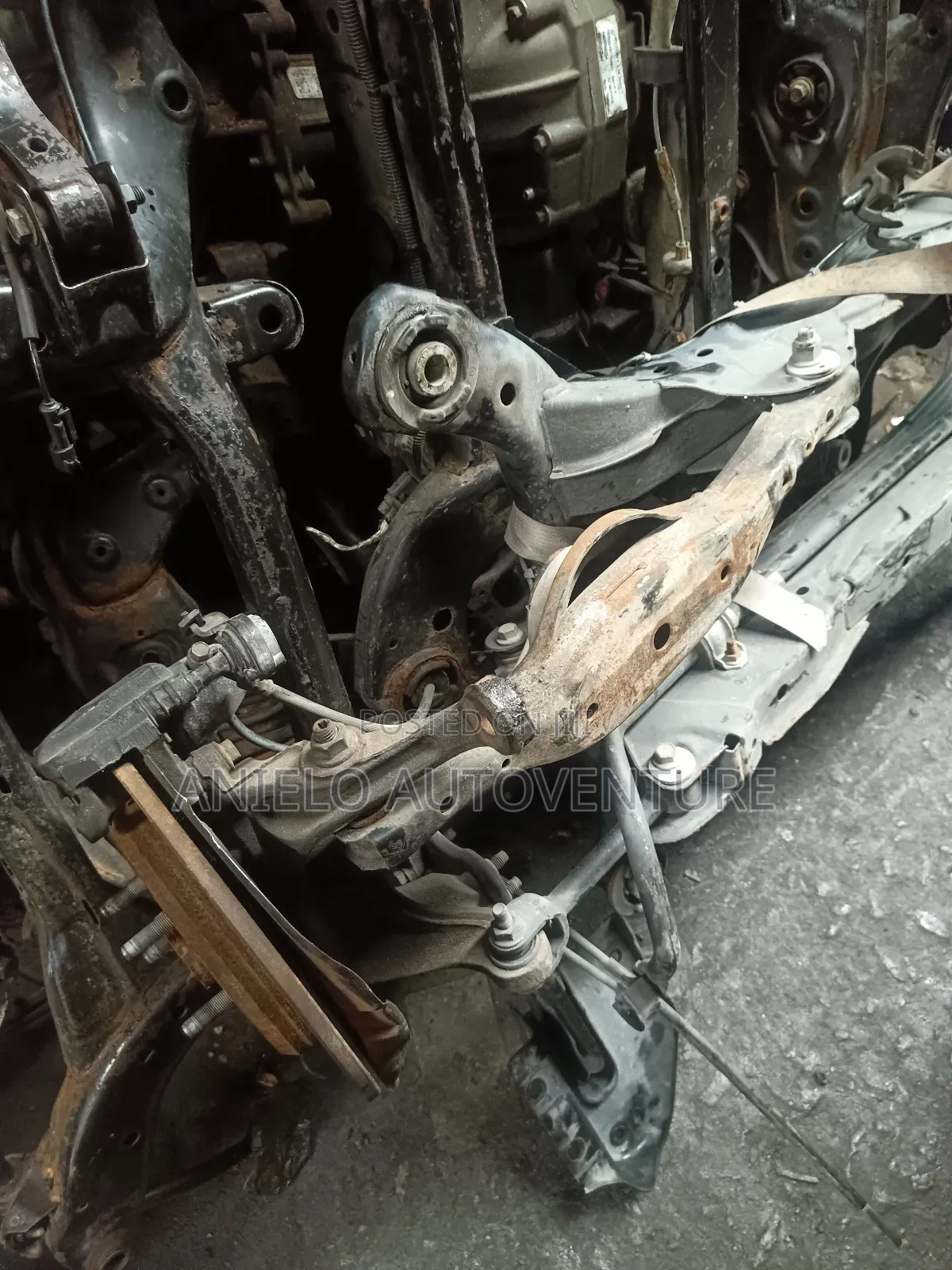 Ford Edge Underneath