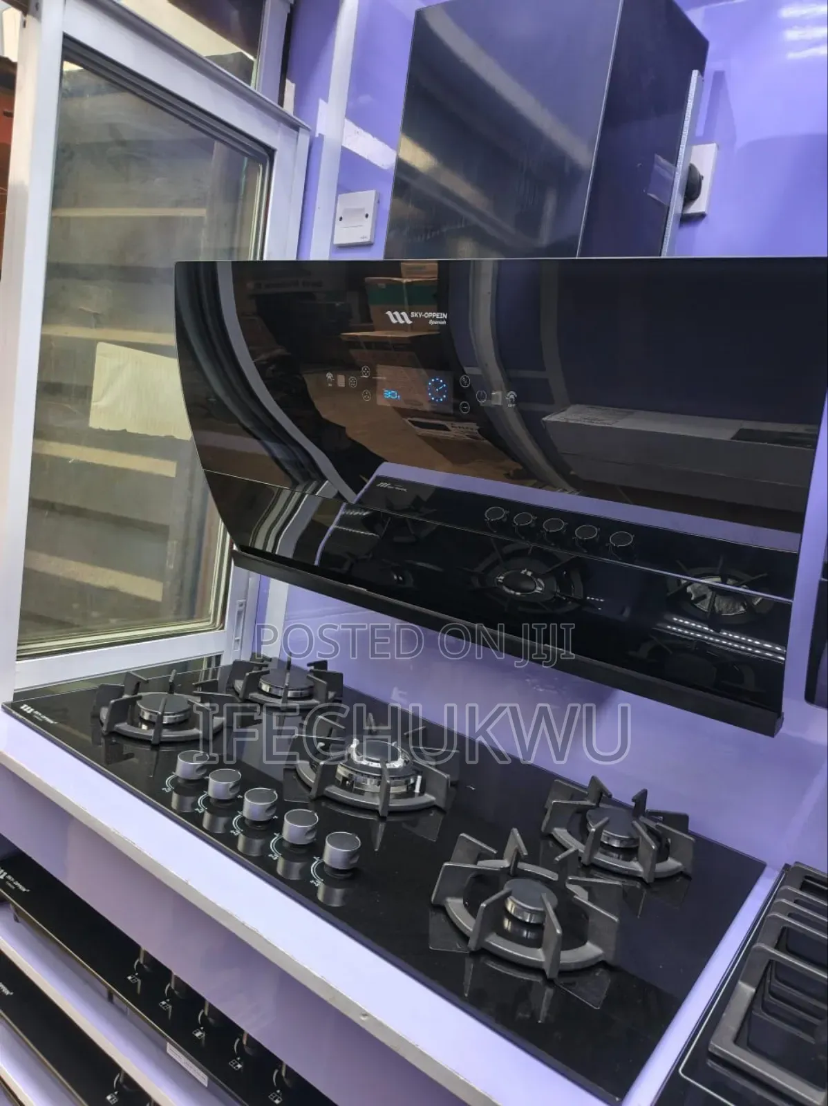 Original Sky-Oppein Built-in Gas Cooker (Plasma) Heat Extractor 90cm