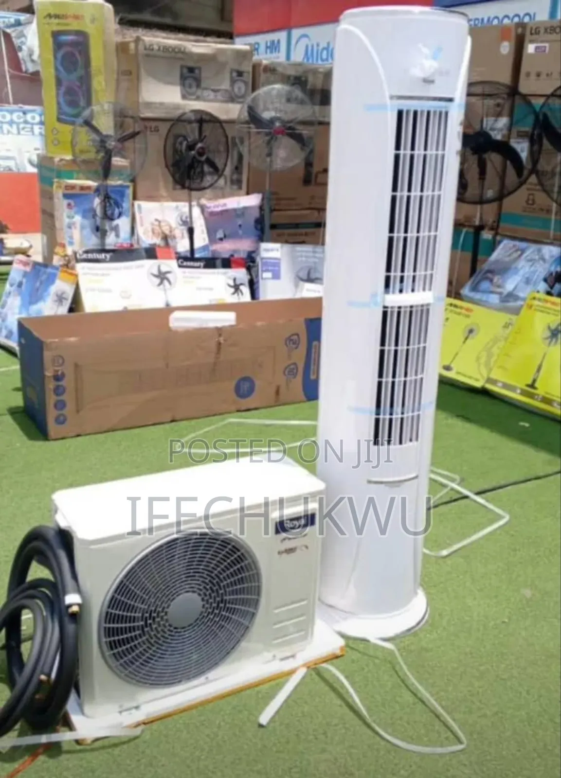 Original Royal 2 Hp Inverter Standing Air Conditioner R410a 100%Copper