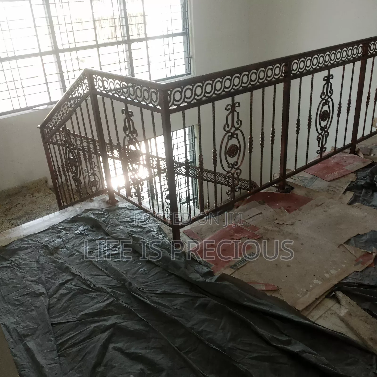 Rot Iron Handrail