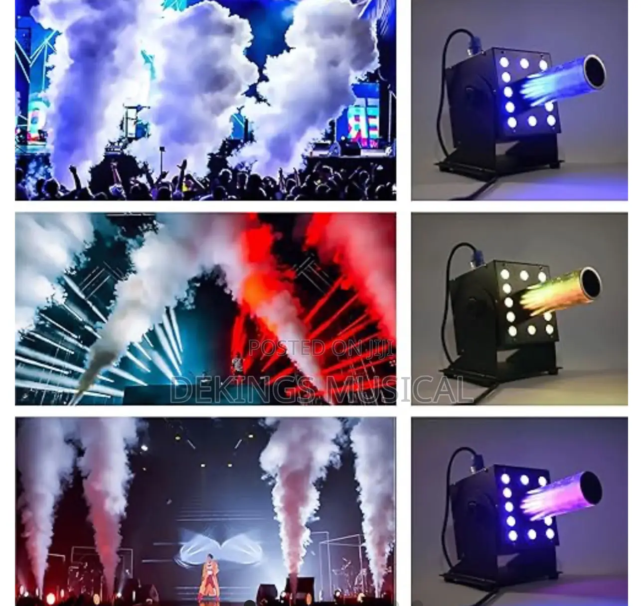 Co2 Jet Effect Machine - Stage Cryo Fog Cannon for Clubs