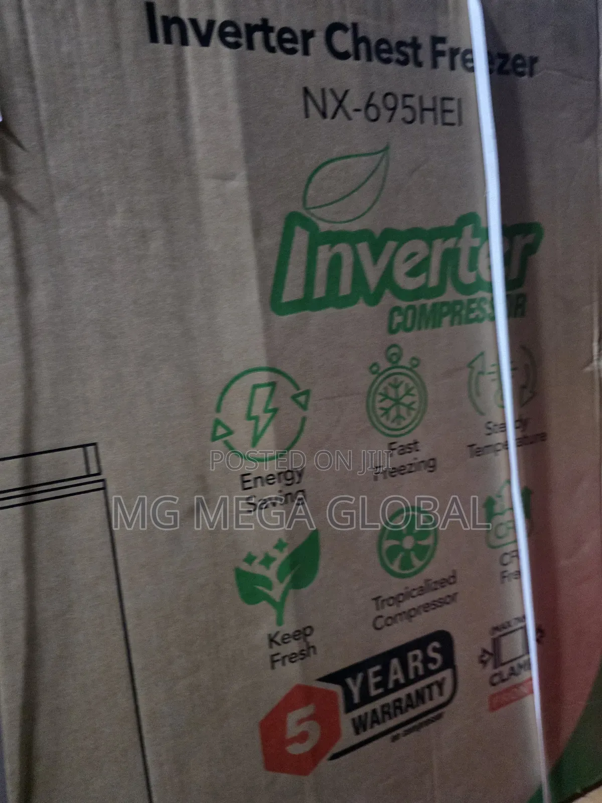 Nexus Double-Door Inverter Chest Freezer