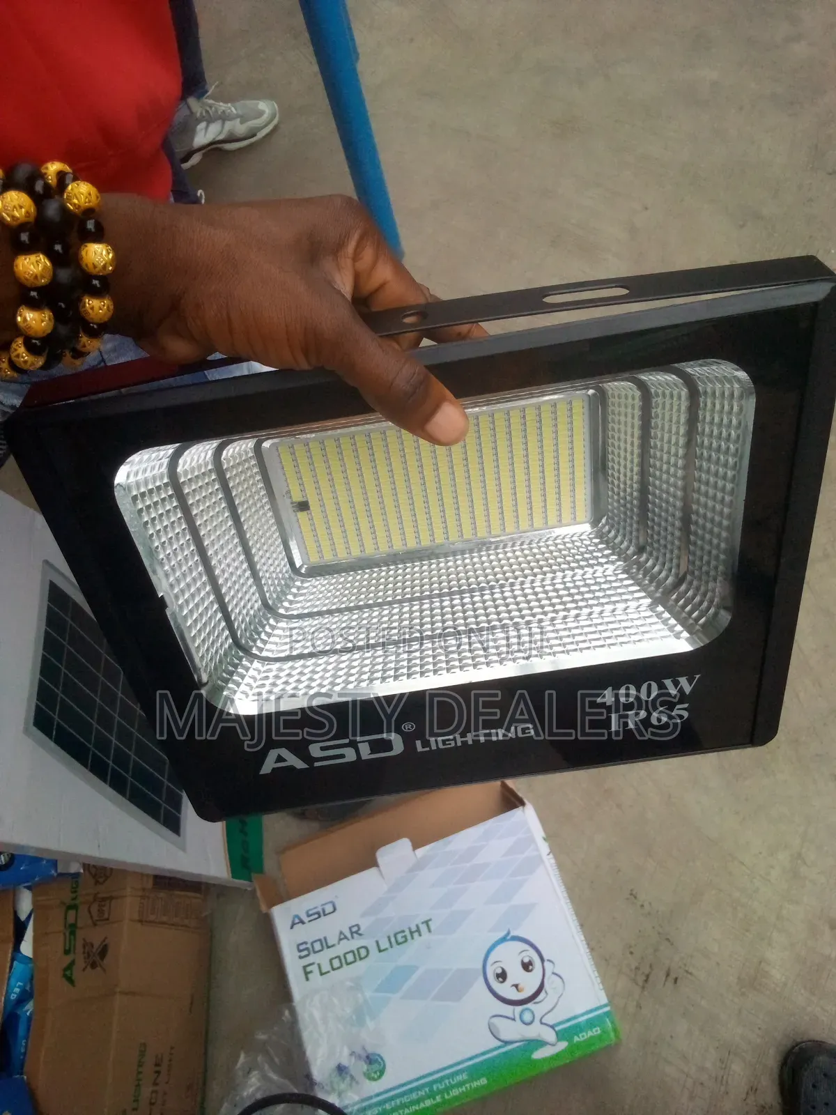 400w Solar Flood First Grade of 400w Solar Complete With Panel