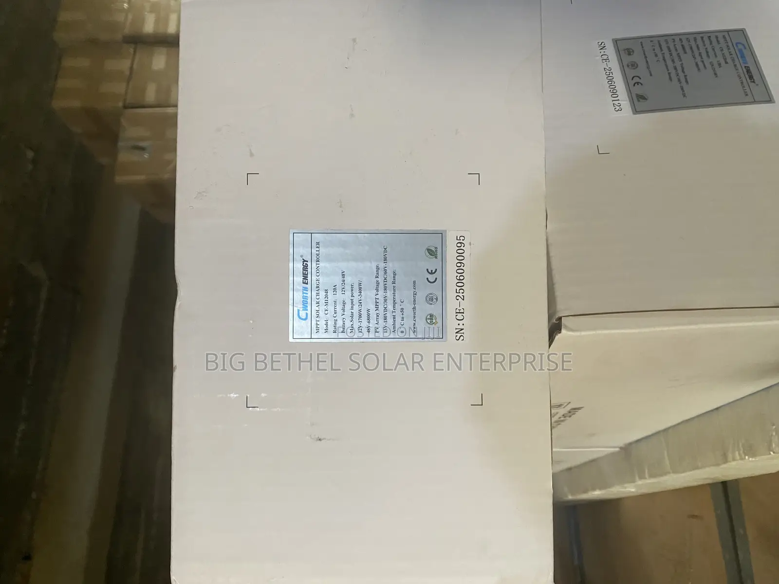 Cworth 120ah 12/24/48v MPPT Solar Charger Controller